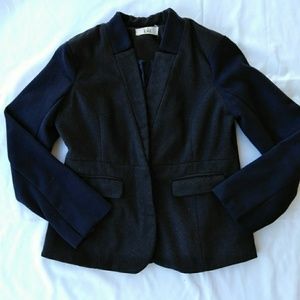 Gray and navy blue lola jacket